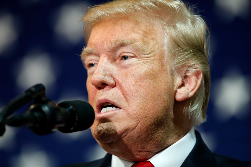 President Donald Trump speaks about tax reform at the Loren Cook Company, Wednesday, Aug. 30, 2017, in Springfield, Mo. (AP Photo/Alex Brandon)
